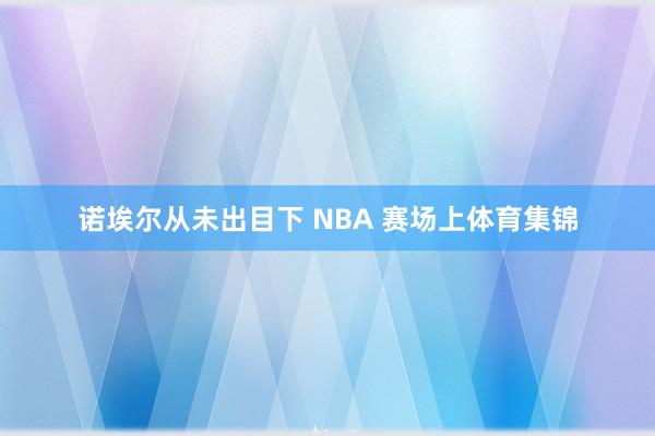 诺埃尔从未出目下 NBA 赛场上体育集锦